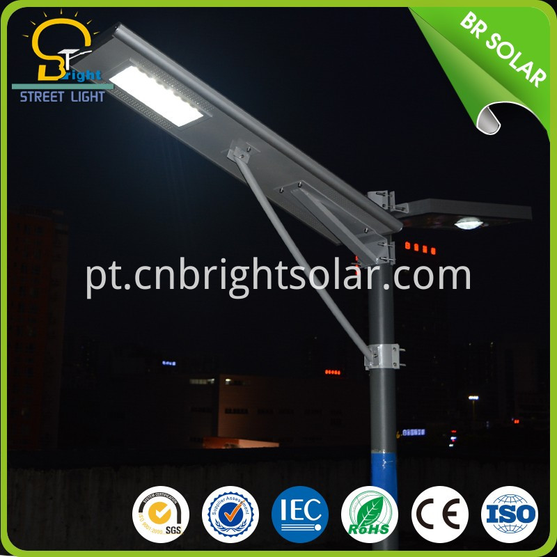 Tudo em uma luz de rua solar All in one solar street light
